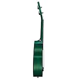 CASCHA Sopran Linkshänder Ukulele Aquamarine Mahagoni I Starter Kit 3 farbige Plektren Tasche Gigbag I Premium I Kleine Hawaii Gitarre für Anfänger Fortgeschrittene - 4