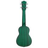 CASCHA Sopran Linkshänder Ukulele Aquamarine Mahagoni I Starter Kit 3 farbige Plektren Tasche Gigbag I Premium I Kleine Hawaii Gitarre für Anfänger Fortgeschrittene - 5