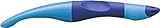 Ergonomischer Tintenroller – STABILO EASYoriginal in dunkelblau/hellblau – Schreibfarbe blau (löschbar) – inklusive Patrone – für Linkshänder - 2