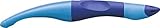Ergonomischer Tintenroller – STABILO EASYoriginal in dunkelblau/hellblau – Schreibfarbe blau (löschbar) – inklusive Patrone – für Linkshänder - 2