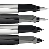 Pelikan 947093 Tintenroller Twist, universell für Rechts- und Linkshänder, schwarz - 7