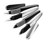 Pelikan 947093 Tintenroller Twist, universell für Rechts- und Linkshänder, schwarz - 9