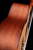 Ortega Guitars Konzert Ukulele - Linkshänder - Bonfire Series - elektro-akustisch - Fichtendecke mit lasergaviertem Motiv (RU5CE-L) - 5