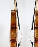 Geige Linkshänder-Geigen-handgefertigter Natürlicher, Luftgetrockneter Fichte Professioneller Bester Ton Geige in voller Größe - 3